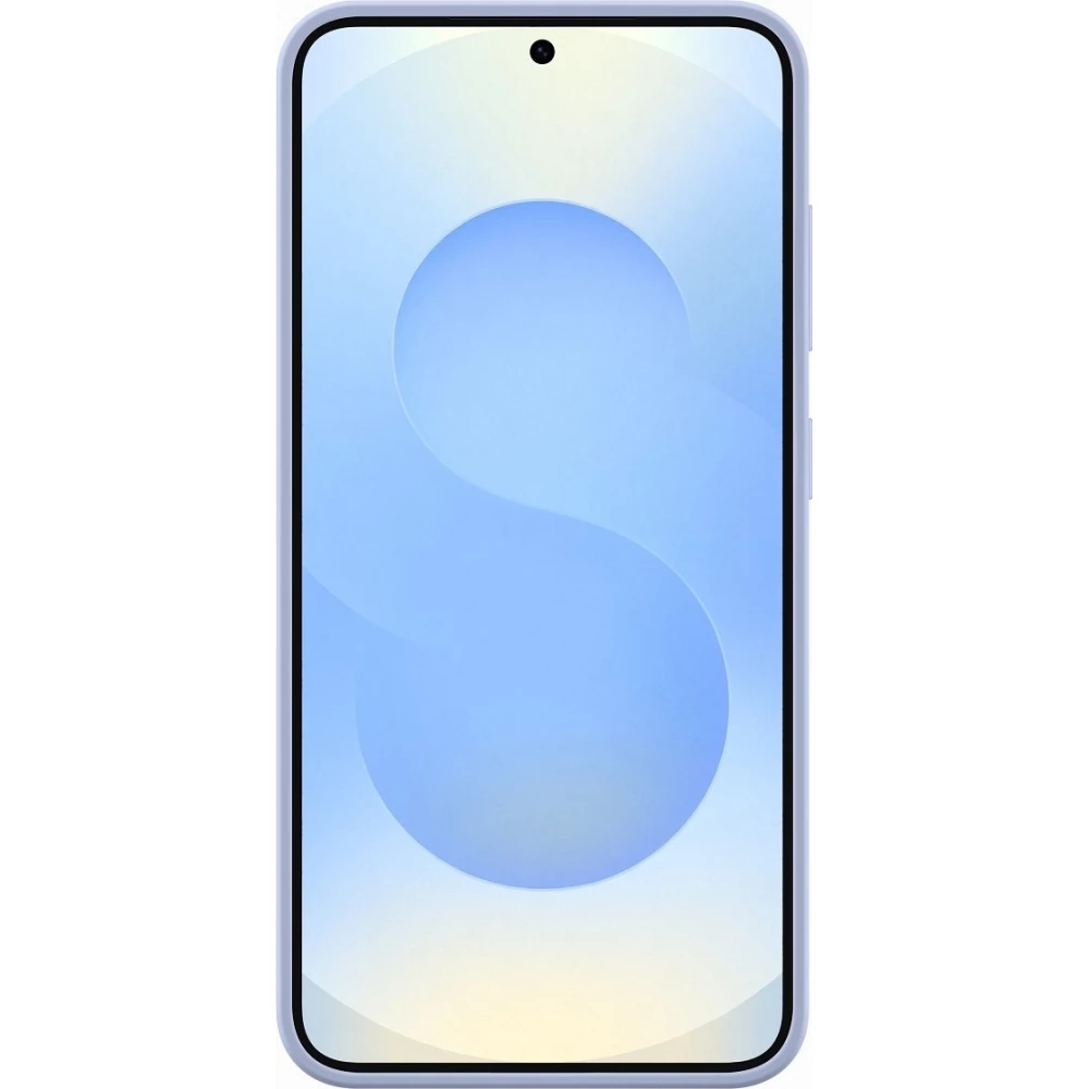 Galaxy S25 Case Hülle - Samsung Original Silikon - Hellblau