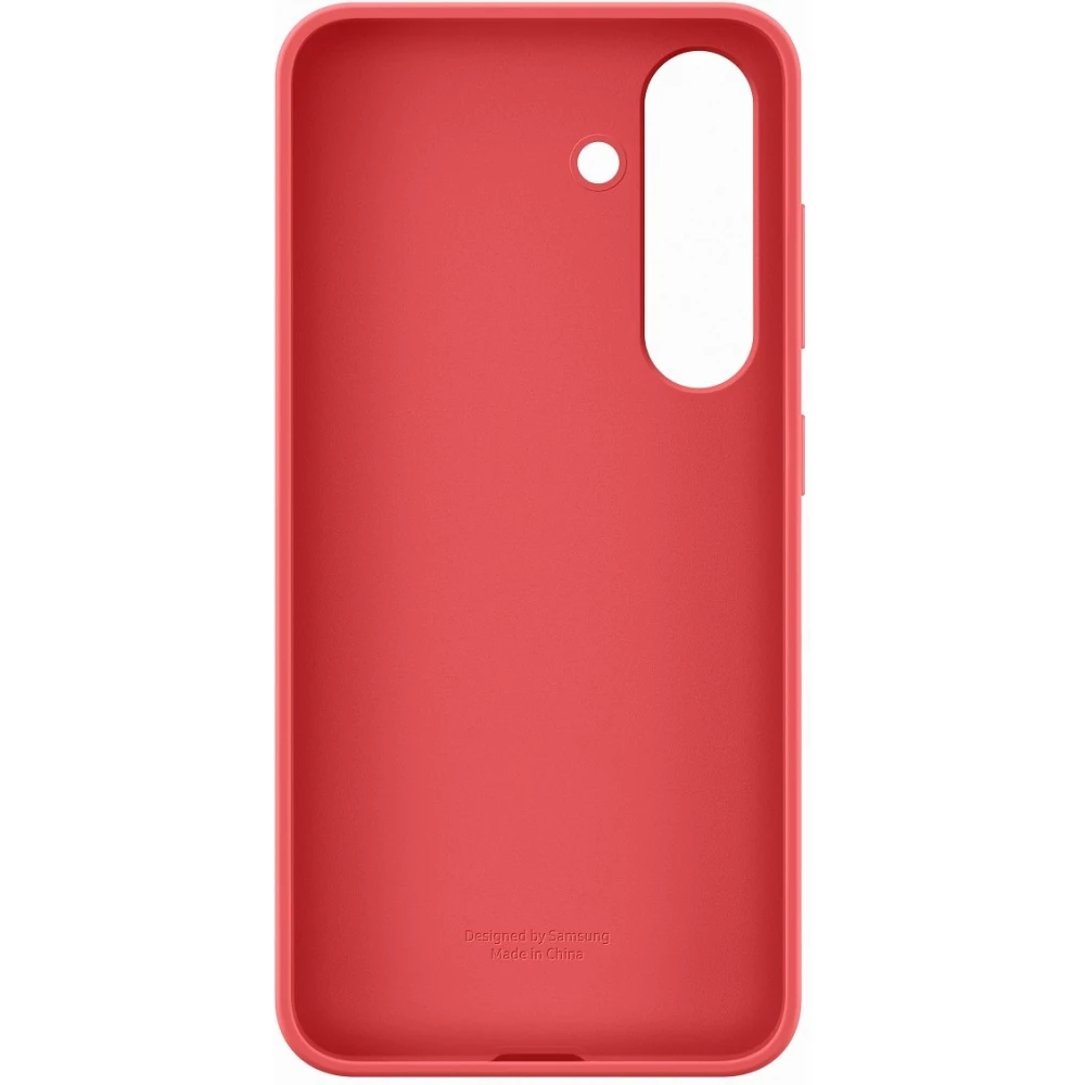 Galaxy S25 Case H&uuml;lle - Samsung Original Silikon - Rot