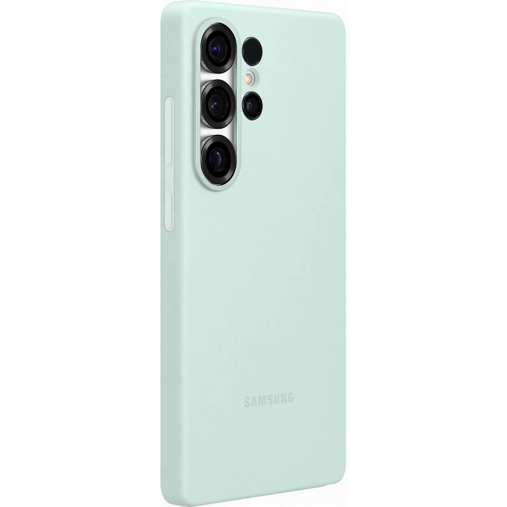 Galaxy S25 Ultra Case H&uuml;lle - Samsung Original Silikon - Minze