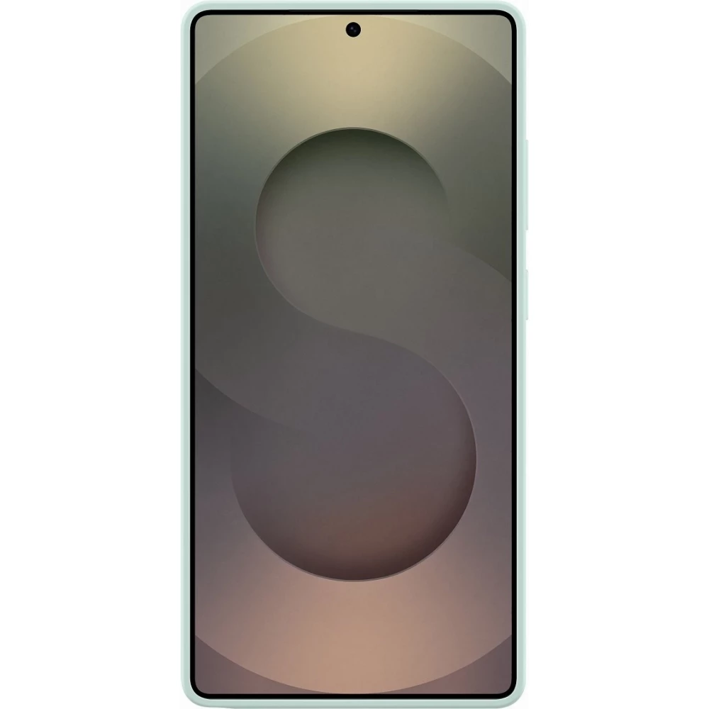 Galaxy S25 Ultra Case H&uuml;lle - Samsung Original Silikon - Minze