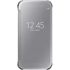 Coque Samsung Galaxy S7 edge - Clear View Cover - Argent