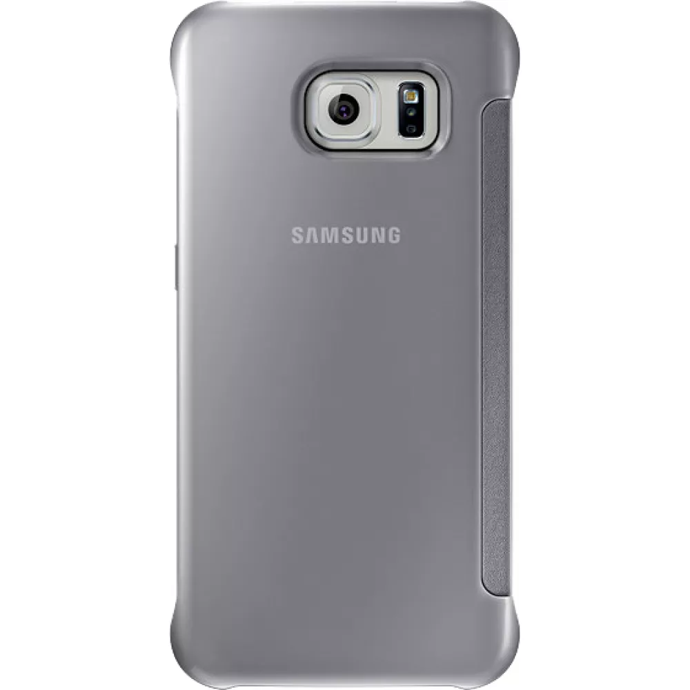 Coque Samsung Galaxy S7 edge - Clear View Cover - Argent