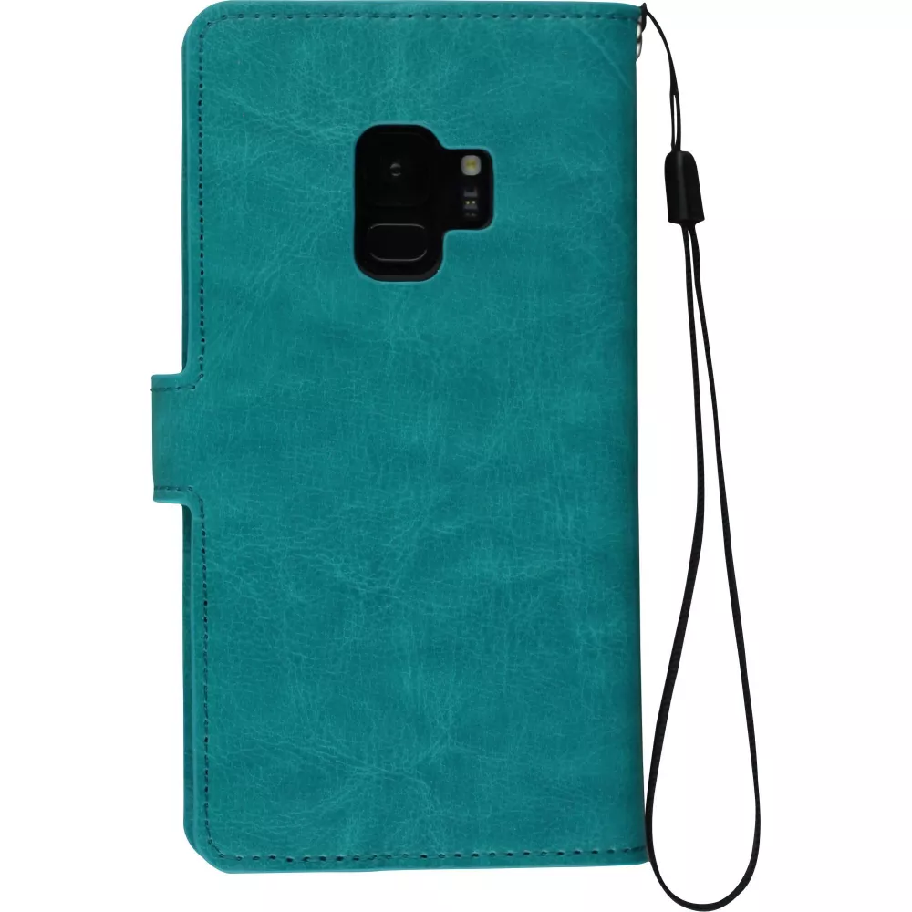 Hülle Samsung Galaxy S10 - Premium Flip - Türkis