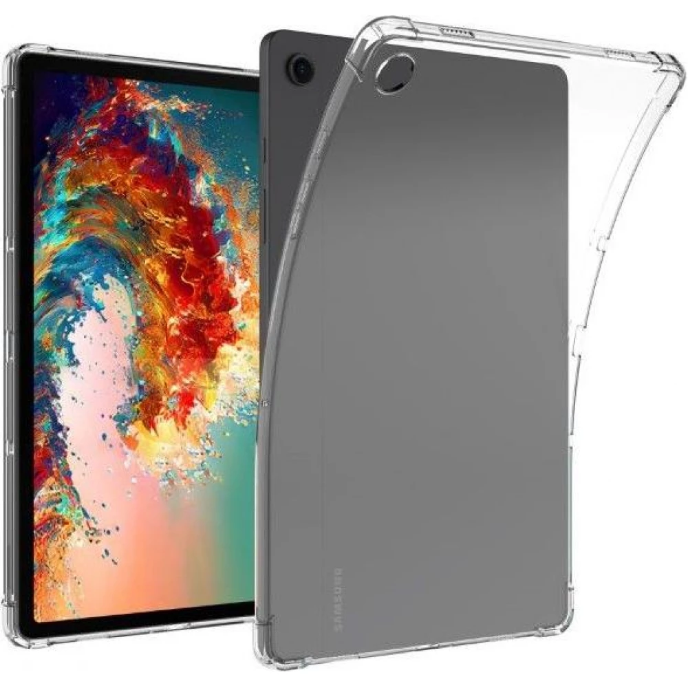 Coque Samsung Galaxy Tab A9 - Gel transparent Silicone Bumper Super Clear flexible - Transparent