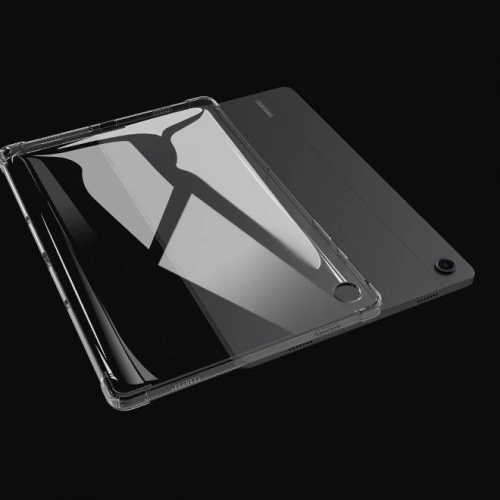 Coque Samsung Galaxy Tab A9 - Gel transparent Silicone Bumper Super Clear flexible - Transparent