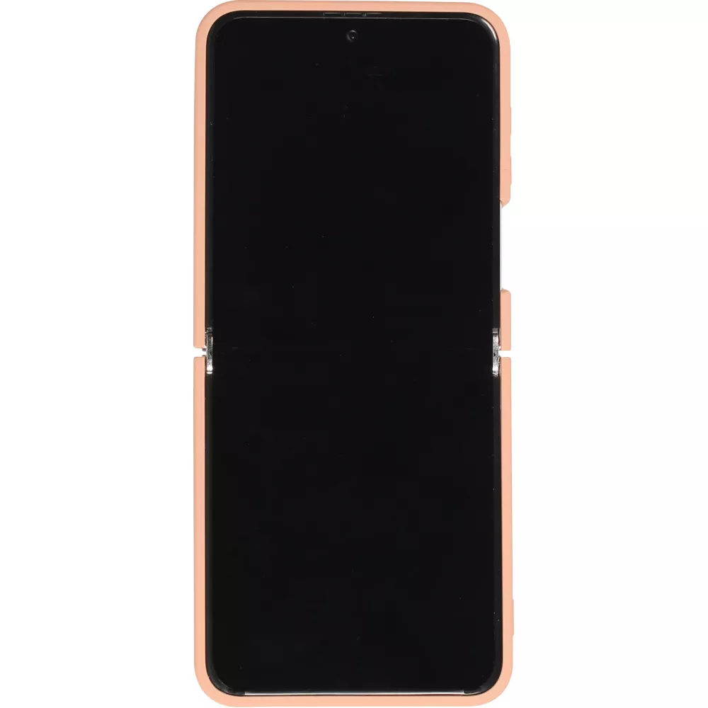 Coque Samsung Galaxy Z Flip5 - Soft Touch avec anneau - Rose