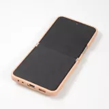 Coque Samsung Galaxy Z Flip5 - Soft Touch avec anneau - Rose