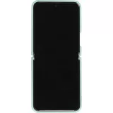Galaxy Z Flip5 Case Hülle - Soft Touch mit Ring - Türkis