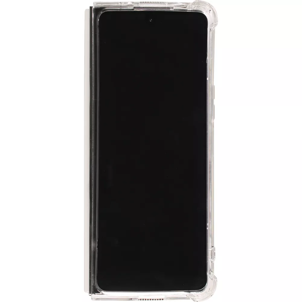 Coque Samsung Galaxy Z Fold5 - Gel transparent Bumper compatible MagSafe - Transparent