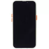 Coque iPhone 13 Pro Max - Caméra clapet avec anneau - Orange