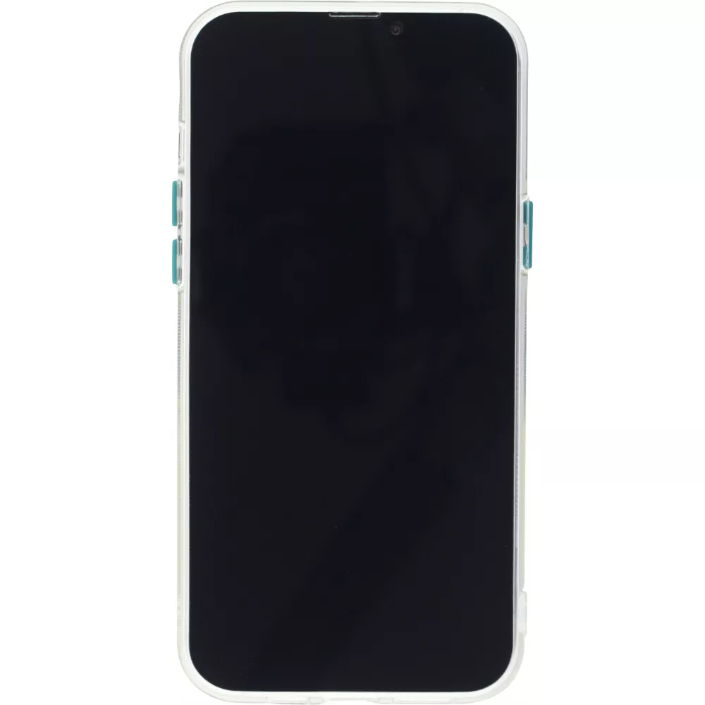 Coque iPhone 13 Pro Max - Caméra clapet avec anneau - Vert foncé