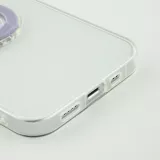 Coque iPhone 13 Pro Max - Caméra clapet avec anneau - Violet