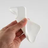 Coque iPhone 15 Pro - Silicone Mat - Blanc