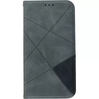 Hülle iPhone 17e / 16e - Flip Geometrisch - Grau
