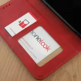 Coque iPhone 14 - Flip Géometrique - Rouge