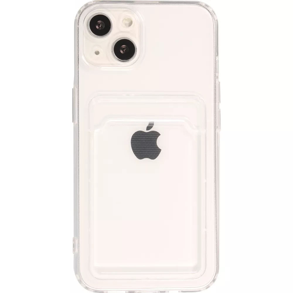 Coque iPhone 11 - Gel Porte-carte - Transparent