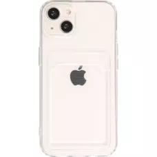 Coque iPhone 11 - Gel Porte-carte - Transparent