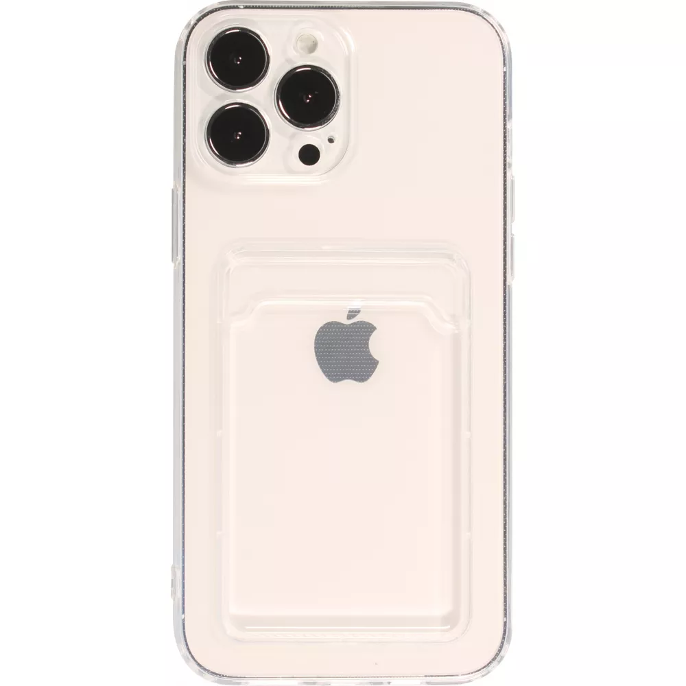 Coque iPhone 11 Pro - Gel Porte-carte - Transparent