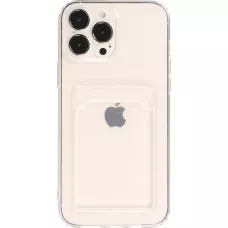 Coque iPhone 11 Pro - Gel Porte-carte - Transparent