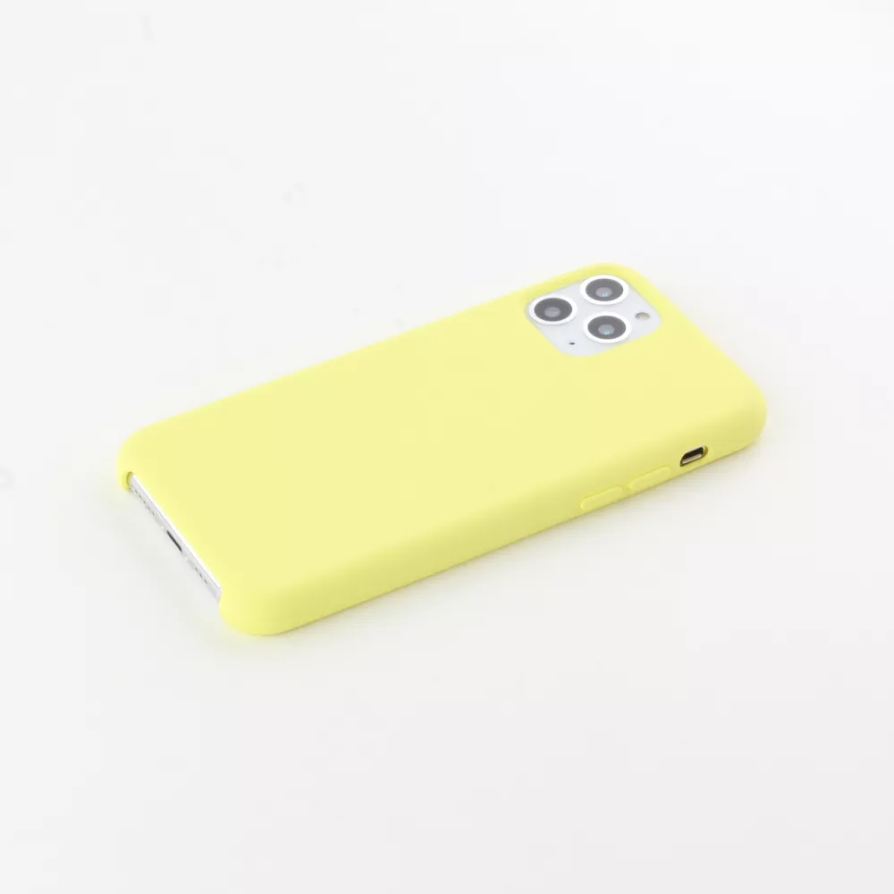 Coque iPhone 11 Pro - Soft Touch jaune