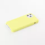 Coque iPhone 11 Pro - Soft Touch jaune