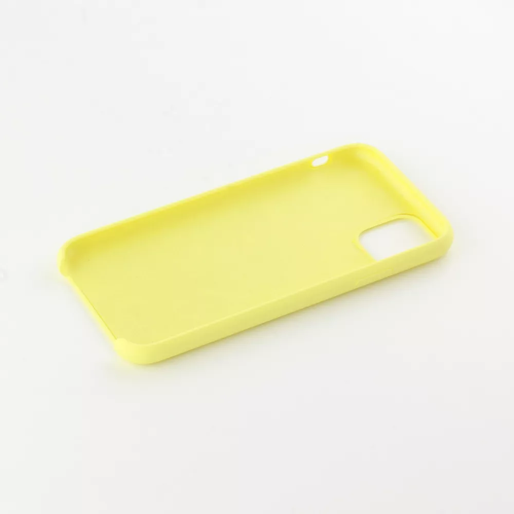 Coque iPhone 11 Pro - Soft Touch jaune