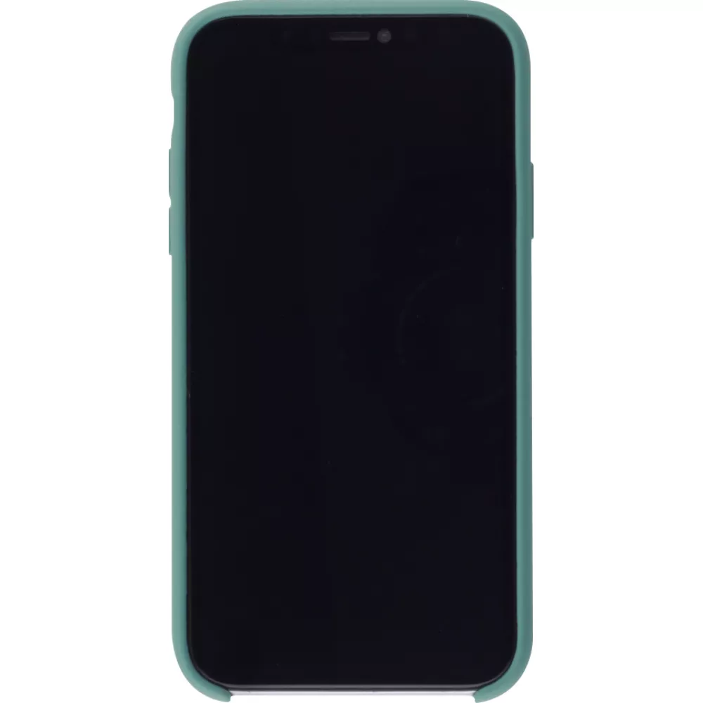 Hülle iPhone 11 Pro - Soft Touch - Dunkelgrün
