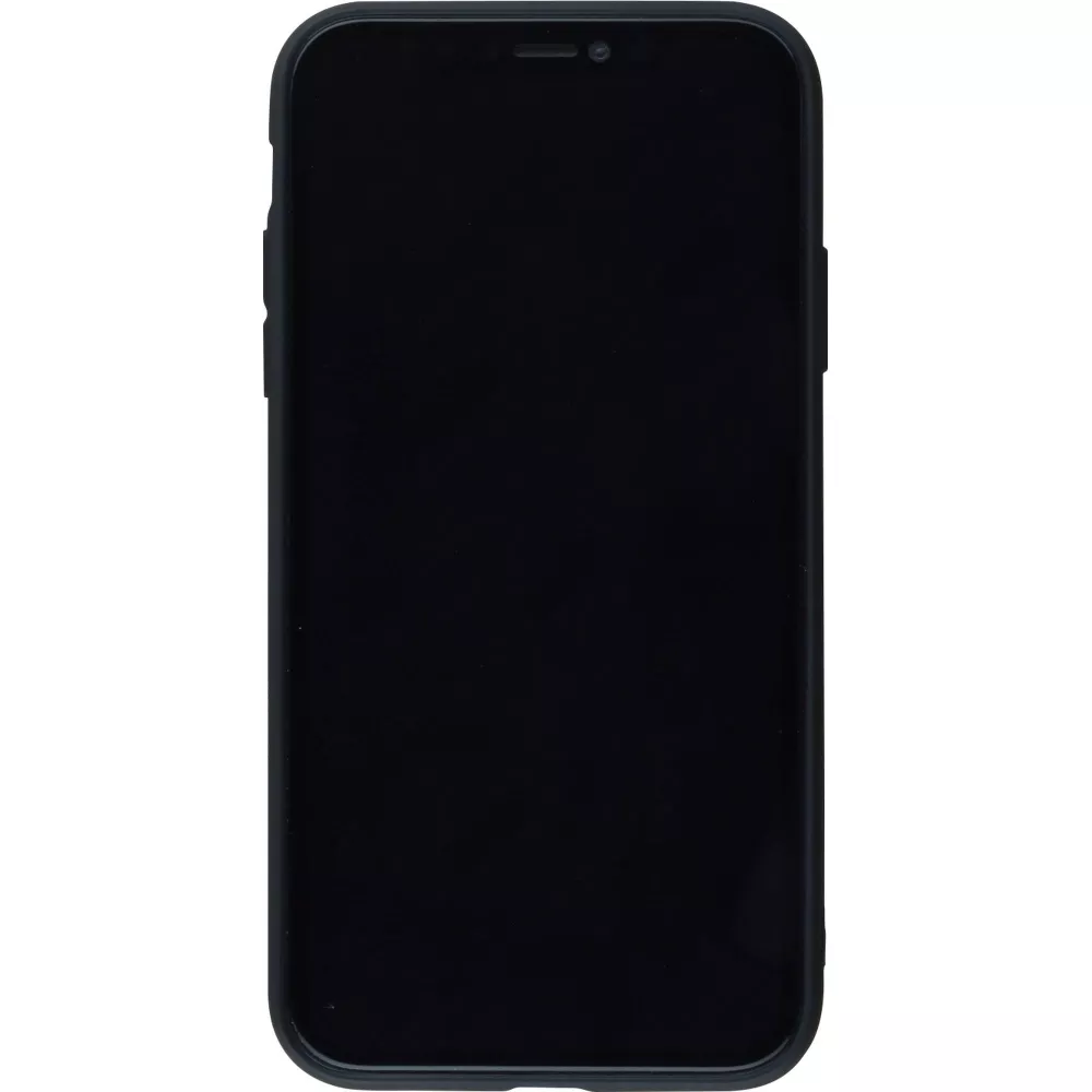 Coque iPhone 14 - Silicone Mat - Noir