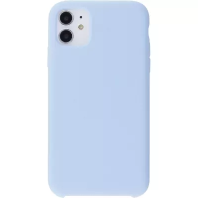 Hülle iPhone 11 - Soft Touch - Hellblau