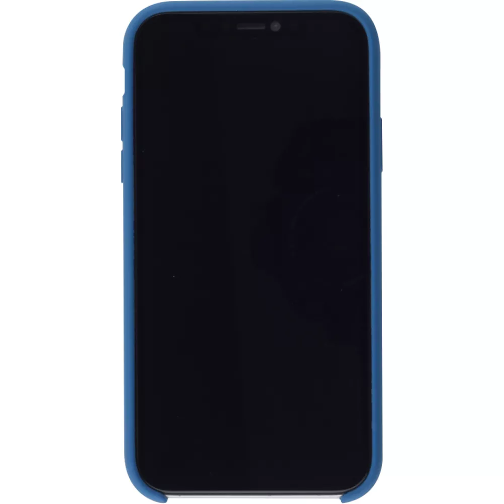 Hülle iPhone 15 - Soft Touch dunkelblau