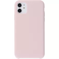 Coque iPhone 12 / 12 Pro - Soft Touch rose pâle