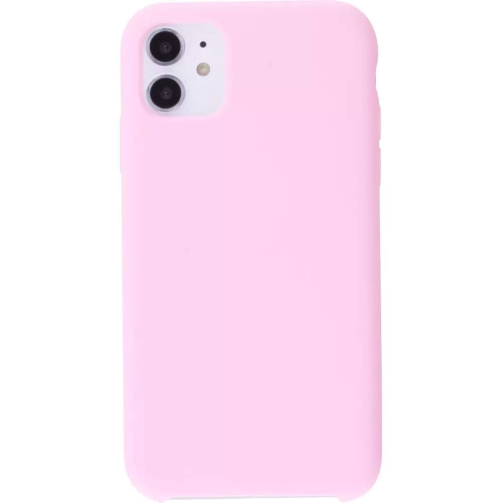 Hülle iPhone 11 - Soft Touch - Hellrosa