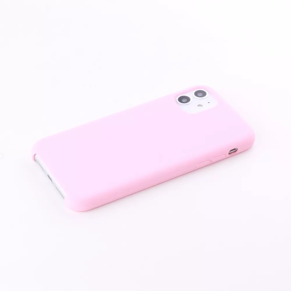 Hülle iPhone 11 - Soft Touch - Hellrosa