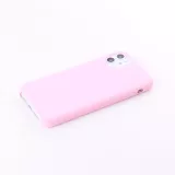 Hülle iPhone 11 - Soft Touch - Hellrosa