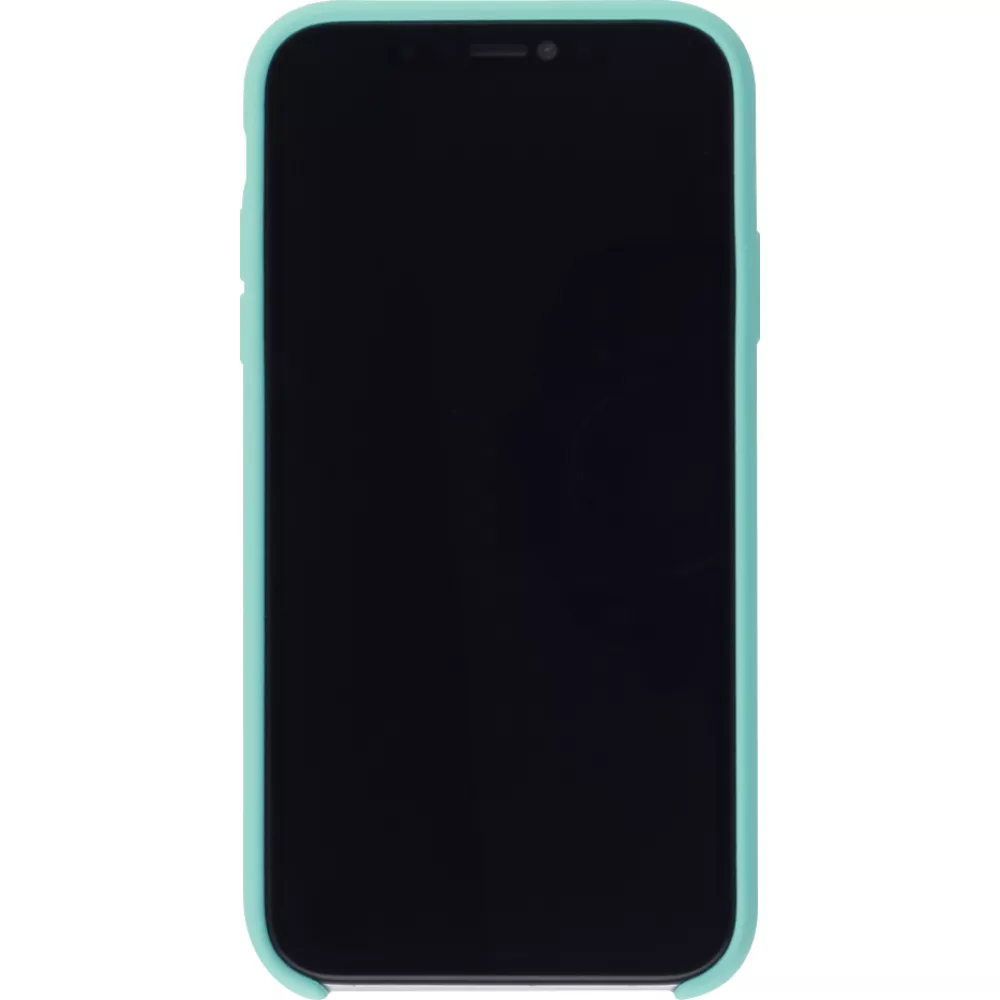 Coque iPhone 11 - Soft Touch - Turquoise