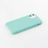 Coque iPhone 11 - Soft Touch - Turquoise