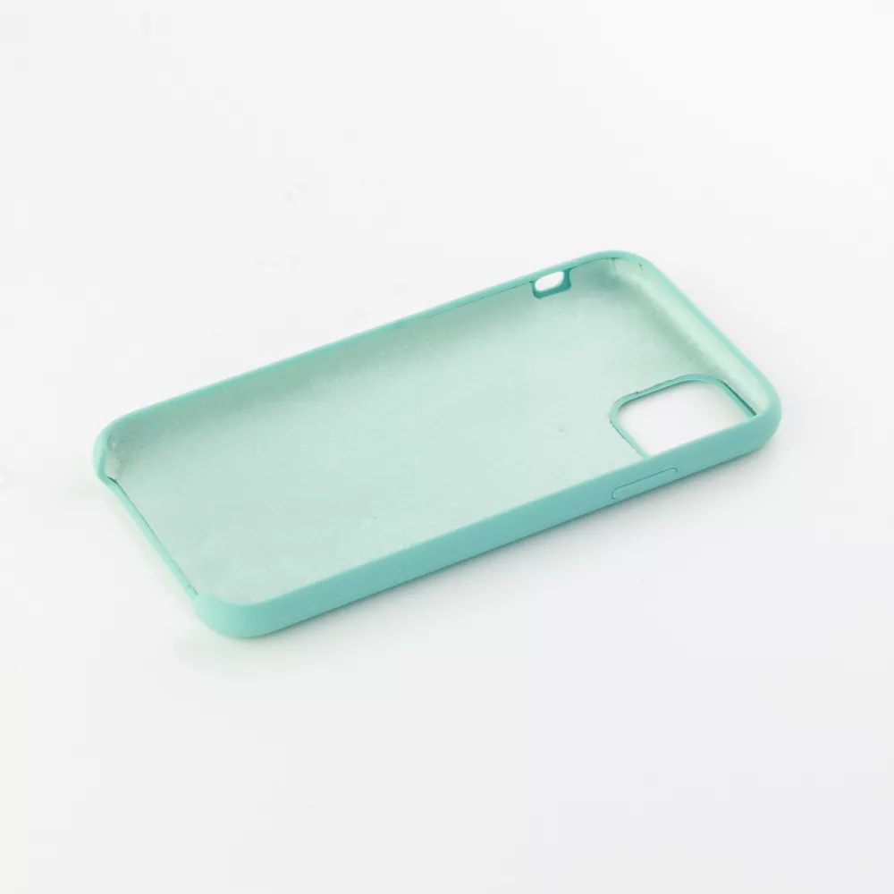 Coque iPhone 11 - Soft Touch - Turquoise