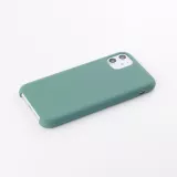 Coque iPhone 12 / 12 Pro - Soft Touch - Vert foncé
