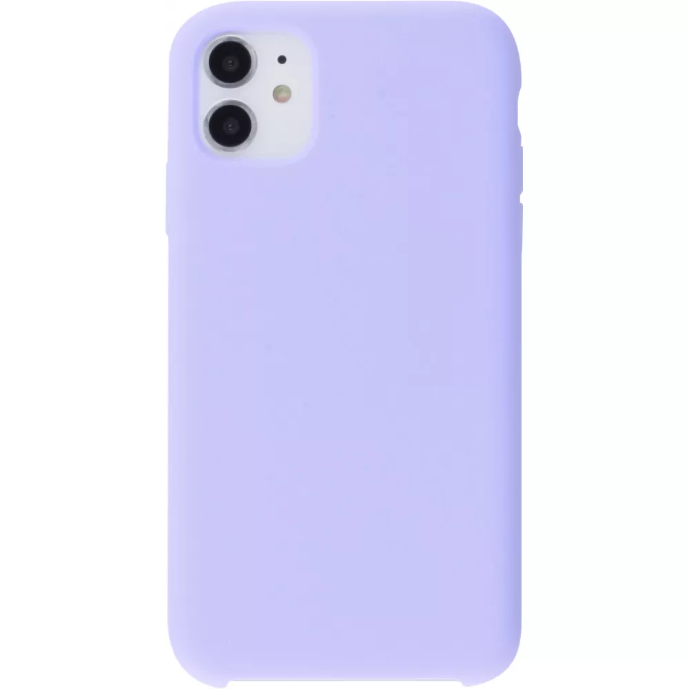 Hülle iPhone 12 mini - Soft Touch - Violett