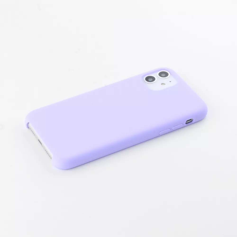 Hülle iPhone 12 mini - Soft Touch - Violett