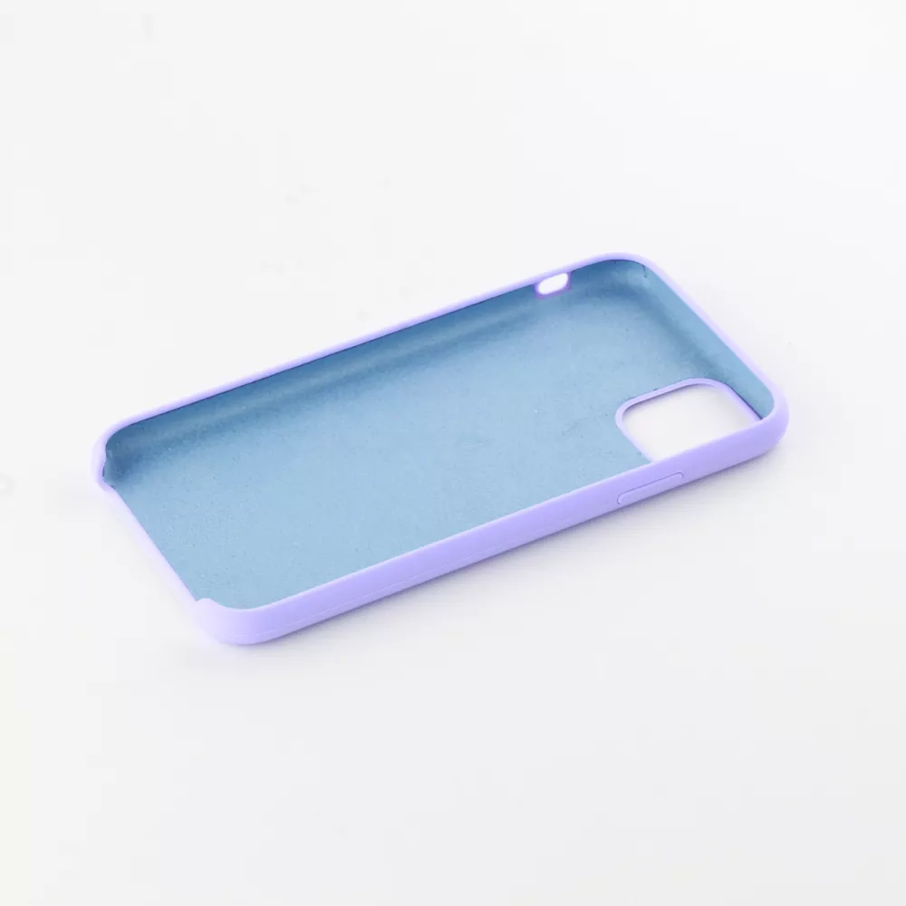 Hülle iPhone 12 mini - Soft Touch - Violett