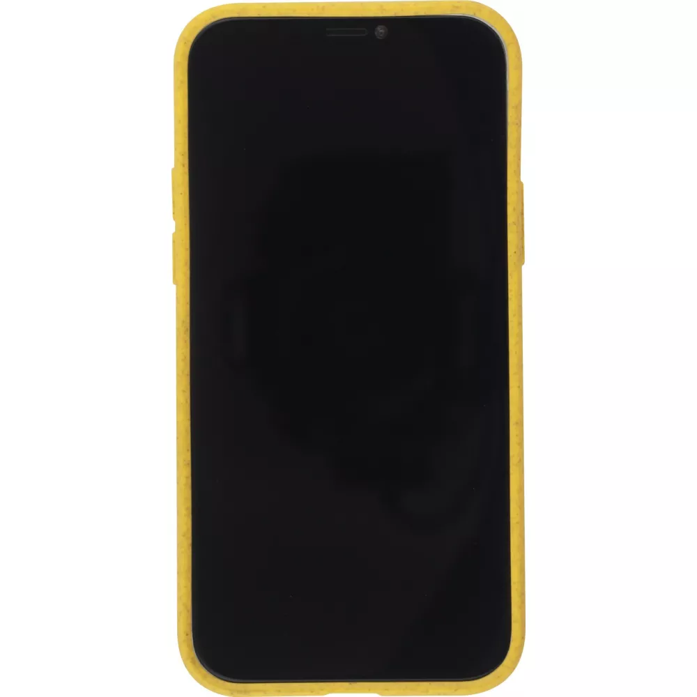 Hülle iPhone 12 Pro Max - Bioka Biologisch Abbaubar Eco-Friendly Kompostierbar - Gelb