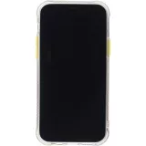iPhone 13 Pro Max Case Hülle - Clear Bumper Gradient Farbe - Rosa