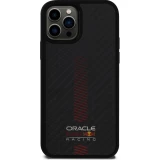 Coque iPhone 12 / 12 Pro - Red Bull Racing Carbon Powerbar MagSafe - Noir