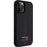 Coque iPhone 12 / 12 Pro - Red Bull Racing Carbon Powerbar MagSafe - Noir