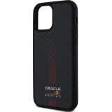 Coque iPhone 12 / 12 Pro - Red Bull Racing Carbon Powerbar MagSafe - Noir
