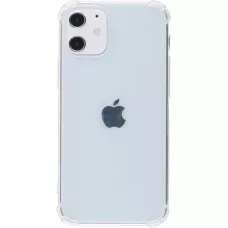 Coque iPhone 12 / 12 Pro - Gel Transparent Silicone Bumper anti-choc avec protections pour coins
