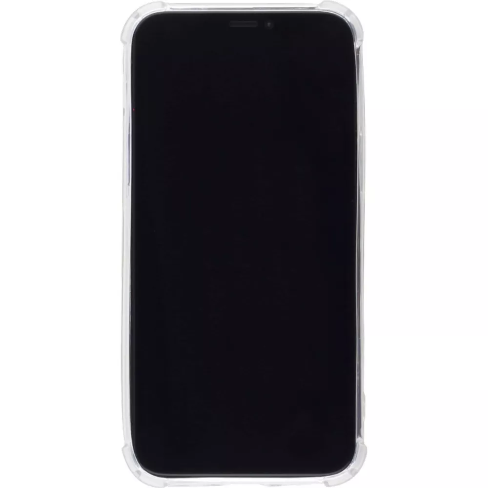 Coque iPhone 12 / 12 Pro - Gel Transparent Silicone Bumper anti-choc avec protections pour coins