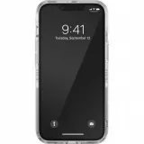 Coque iPhone 14 Pro - Adidas gel transparent rigide avec logo embossé - Transparent