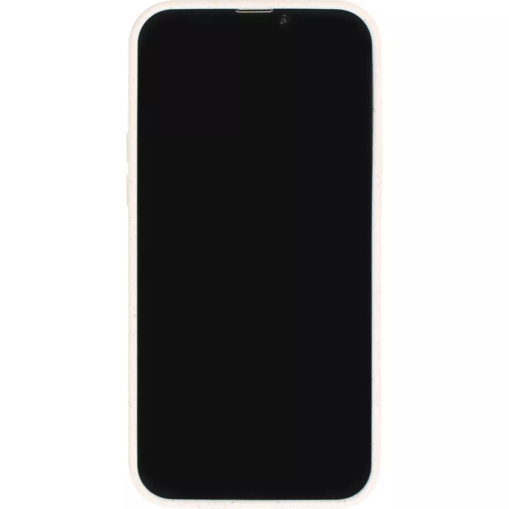 Coque iPhone 14 Pro - Bioka biodégradable et compostable Eco-Friendly - Blanc